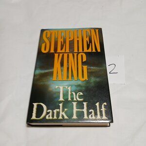 Stephen King The Dark Half Viking 1989 Hardcover Dust Jacket Horror 2 Suspense